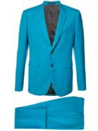 Paul Smith - Notched Lapel Two-piece Suit - Men - Viscose/wool - 54, Blue, Viscose/wool