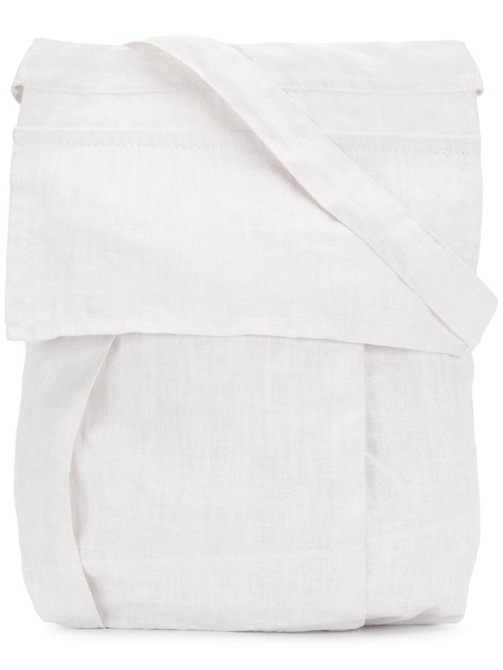 Ann Demeulemeester Pouch Belt - White