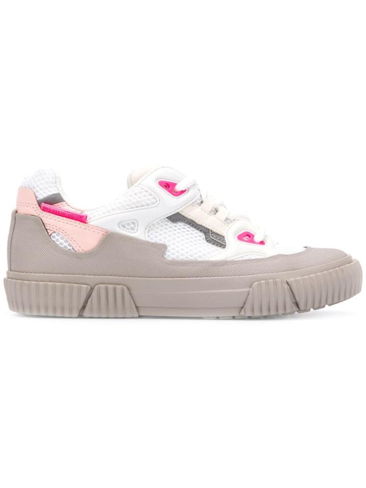 Both Colour Block Sneakers - White