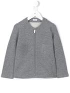 Il Gufo Zipped Up Jacket, Toddler Girl's, Size: 5 Yrs, Grey
