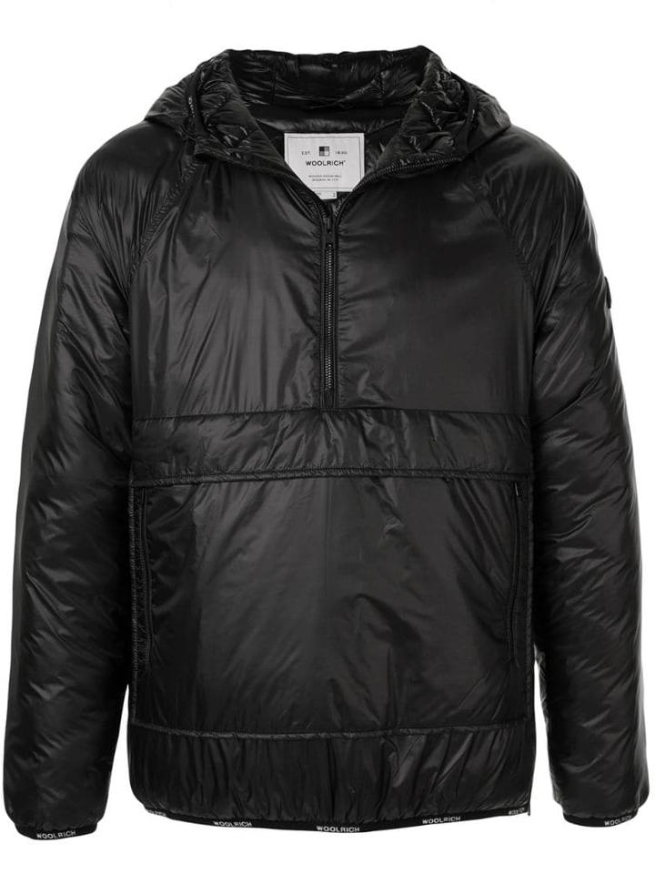 Woolrich Padded Hoodie - Black