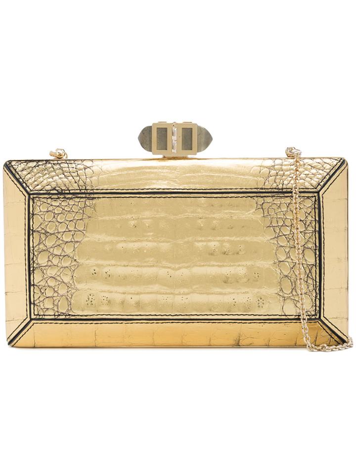 Judith Leiber Couture Coffered Bag - Metallic