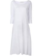 Stefano Mortari Fitted Asymmetric Dress - White
