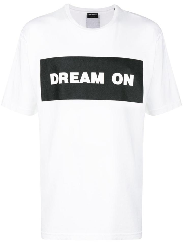 Mauna Kea Logo Print T-shirt - White
