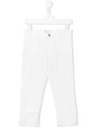 Gucci Kids Web Detail Jeans, Boy's, Size: 8 Yrs, White