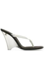 Yeezy Wedge Heel Sandals - Grey