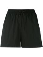 Nike - Logo Drawstring Shorts - Women - Nylon/spandex/elastane - M, Black, Nylon/spandex/elastane