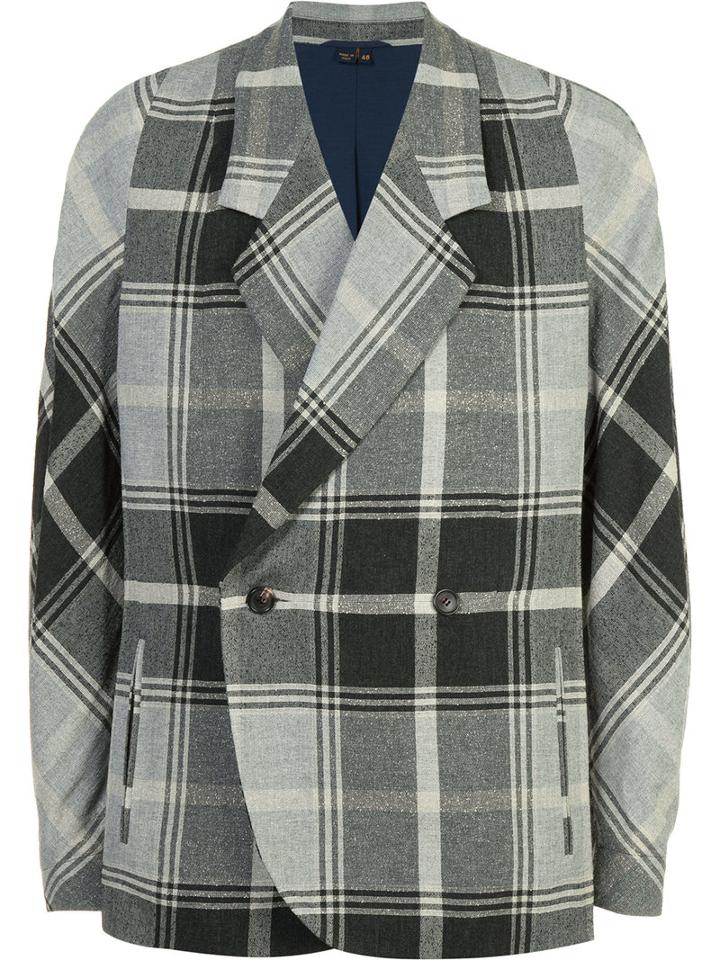 Vivienne Westwood Man Garrison Jacket, Men's, Size: 50, Grey, Polyamide/spandex/elastane/viscose