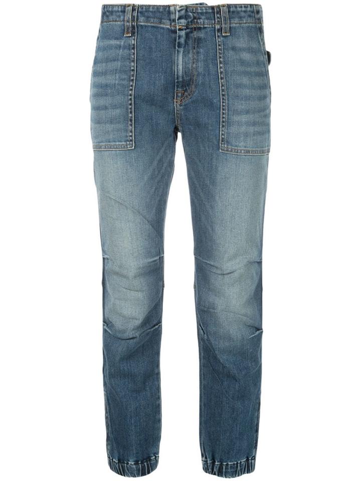 Nili Lotan Faded Jeans - Blue