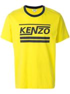 Kenzo Logo Print T-shirt - Yellow & Orange