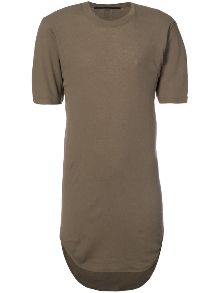 Julius Slim Round Neck T-shirt - Green