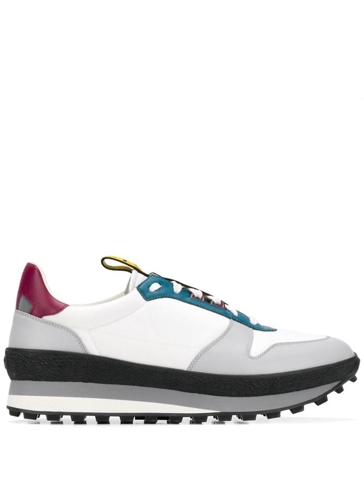 Givenchy Contrast Low-top Sneakers - White