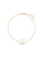 Natasha Schweitzer 9kt Yellow Gold Baroque Pearl Bracelet