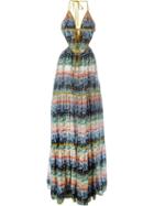 Dsquared2 Cut-out Printed Dress