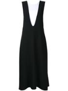 Christopher Esber 'inner Rib Low Arch' Dress, Women's, Size: 10, Black, Polyester/spandex/elastane