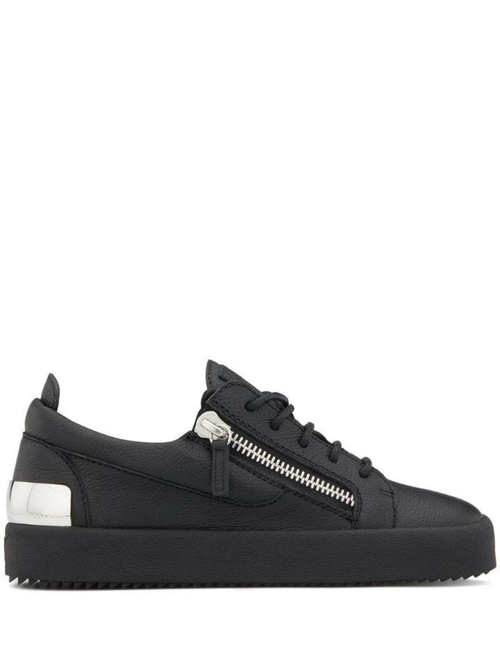 Giuseppe Zanotti Gail Steel Sneakers - Black