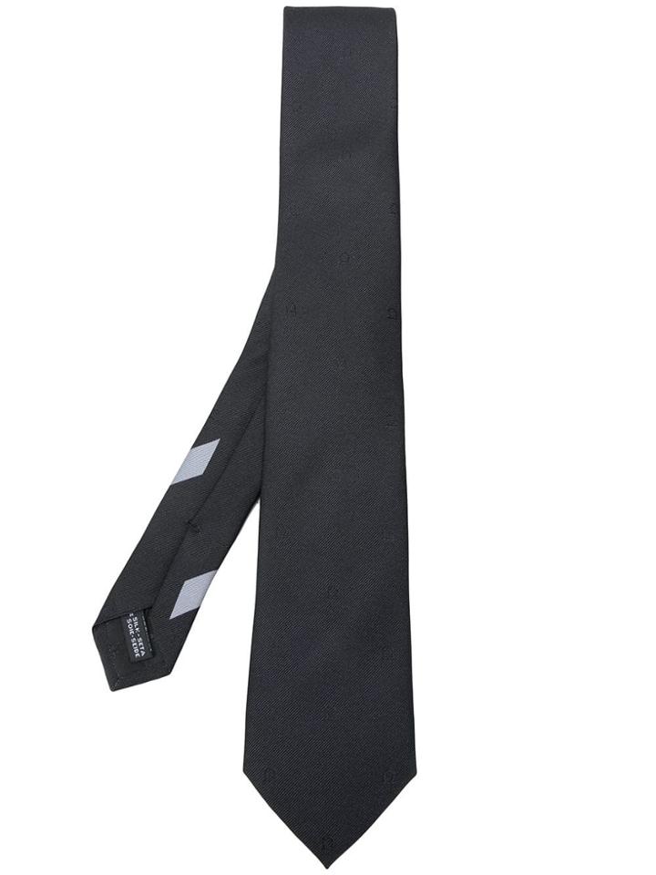 Salvatore Ferragamo Classic Plain Tie - Black