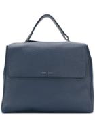 Orciani Flap Tote - Blue