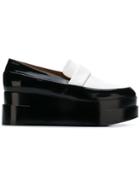 Clergerie Two-tone Loafers - Black
