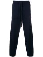 Pringle Of Scotland Wool Joggers - Blue