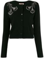 Twin-set Sequin Beaded Cardigan - Black