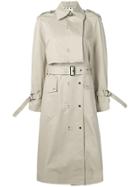 Eudon Choi Hooded Trench Coat - Neutrals