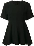 Proenza Schouler Short Sleeve Top - Black