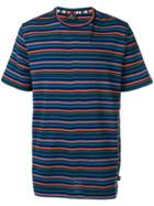 Ps Paul Smith Striped Knit T-shirt - Blue