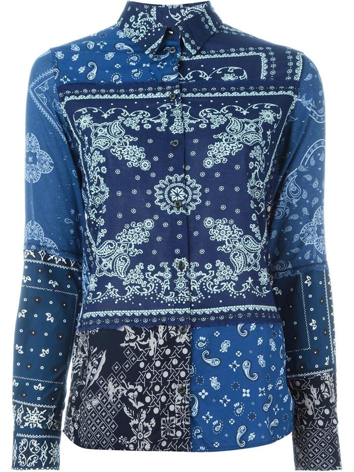 Diesel C-luto-f Shirt, Women's, Size: S, Blue, Cotton