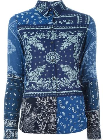 Diesel C-luto-f Shirt, Women's, Size: S, Blue, Cotton