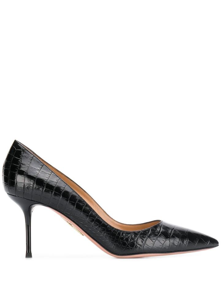 Aquazzura Purist 75 Pumps - Black