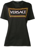 Versace 90s Vintage Logo T-shirt - Black