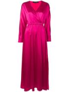 Federica Tosi Fuxia V-neck Dress - Pink