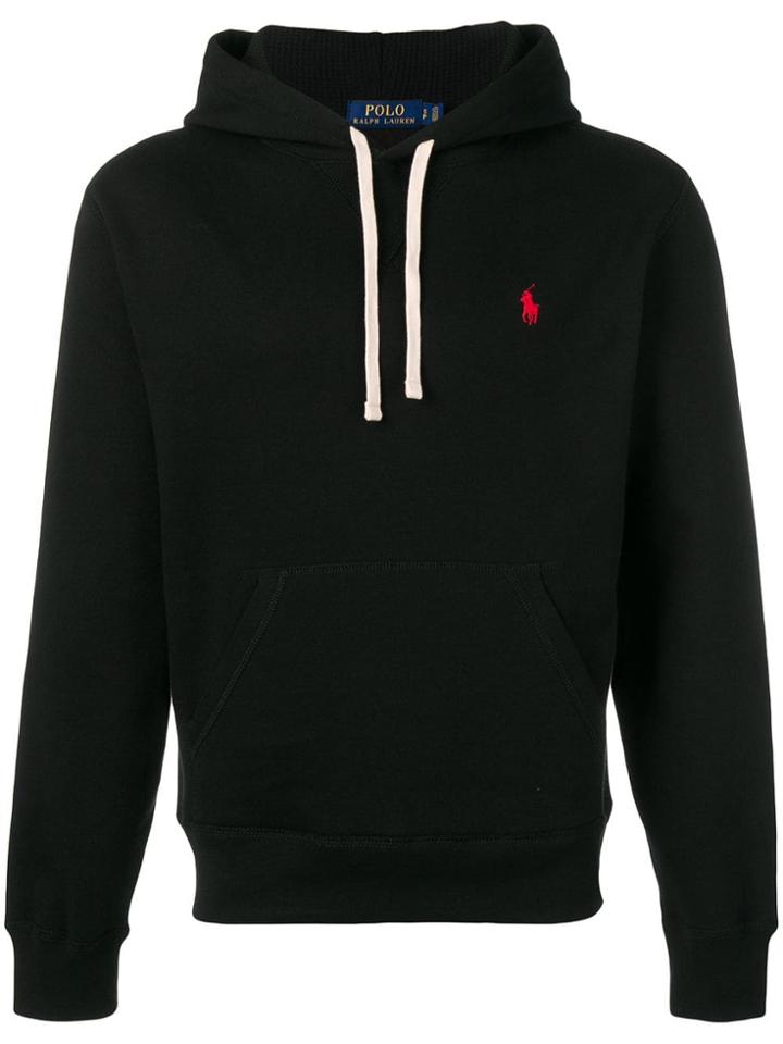 Polo Ralph Lauren Logo Hoodie - Black