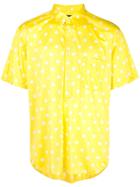 Comme Des Garçons Homme Plus Polka Dot Shirt - Yellow