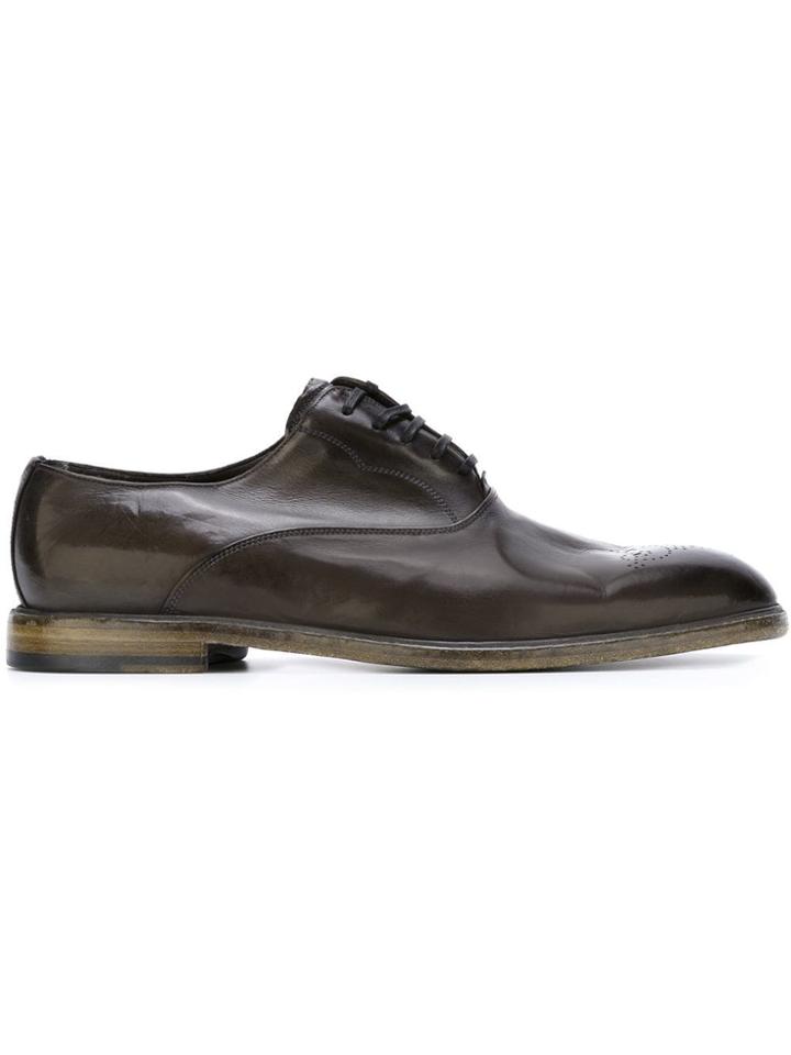 Dolce & Gabbana 'marsala' Brogues - Grey