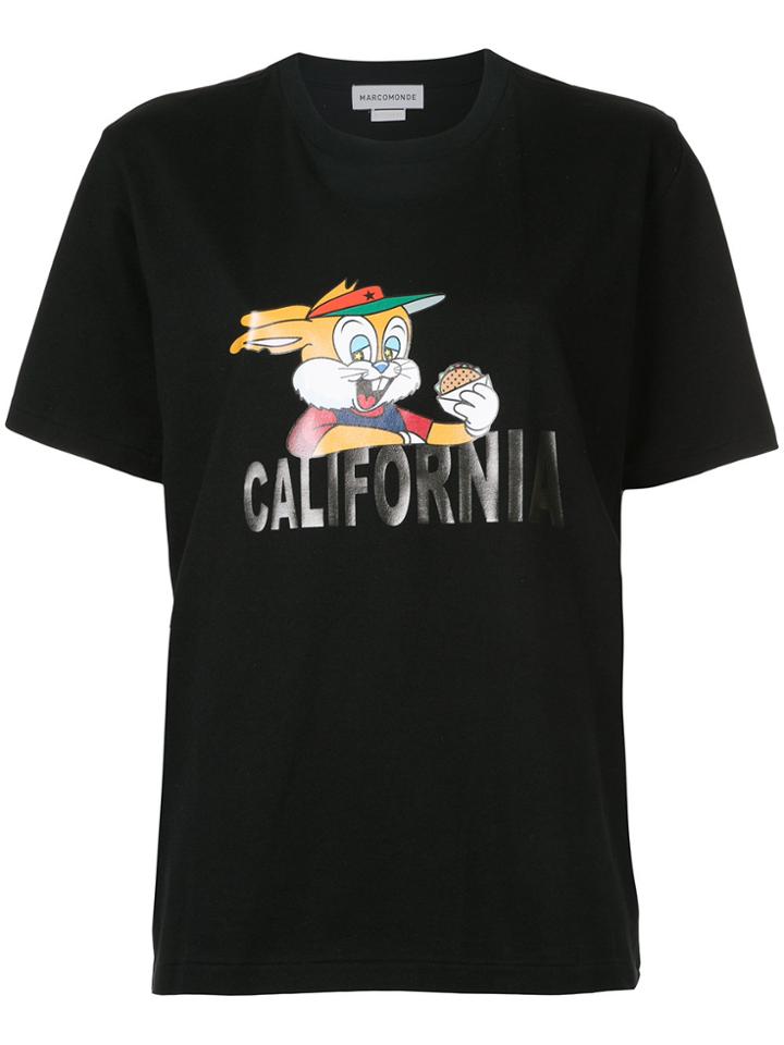 Cityshop California Printed T-shirt - Black
