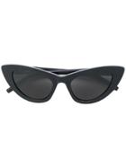 Saint Laurent Eyewear Vintage Cat-eye Shaped Sunglasses - Black