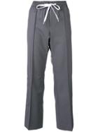 Miu Miu Tailored Style Track Trousers - Grey