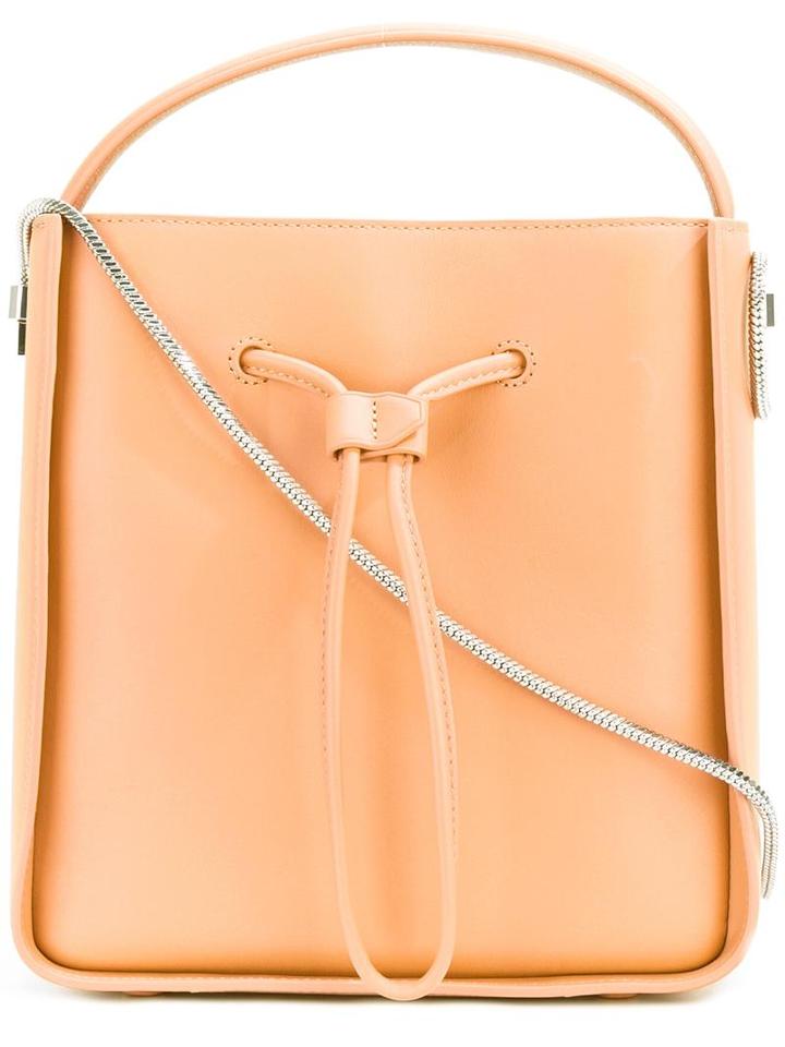3.1 Phillip Lim Small Soleil Bucket Tote, Brown, Calf Leather