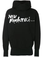 Julius Oversized Printed Hoodie - Black