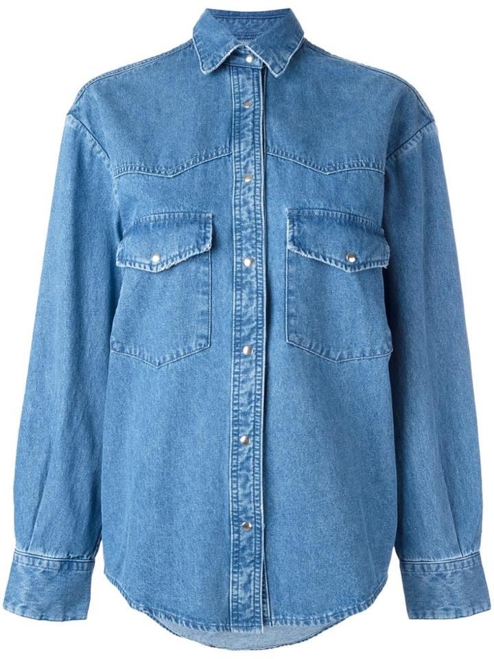 Golden Goose Deluxe Brand Classic Denim Shirt - Blue