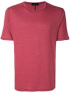 Roberto Collina Slim-fit T-shirt - Pink & Purple