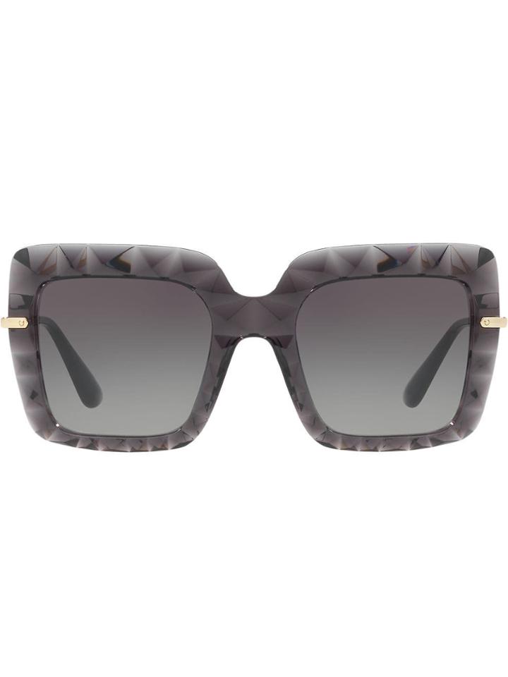 Dolce & Gabbana Eyewear Square Sunglasses - Grey