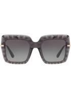 Dolce & Gabbana Eyewear Square Sunglasses - Grey