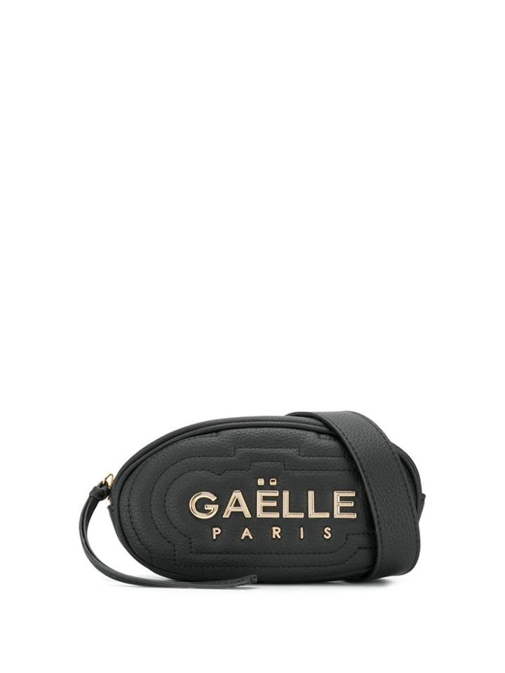 Gaelle Bonheur Logo Belt Bag - Black