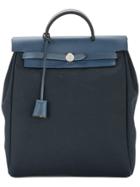 Hermès Vintage Her Bag Ado Pm 2 In 1 Backpack Bag - Blue