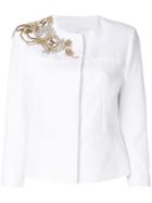Dondup Crystal-embellished Jacket - White