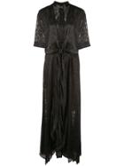 Petar Petrov Dalton Asymmetric Dress - Black