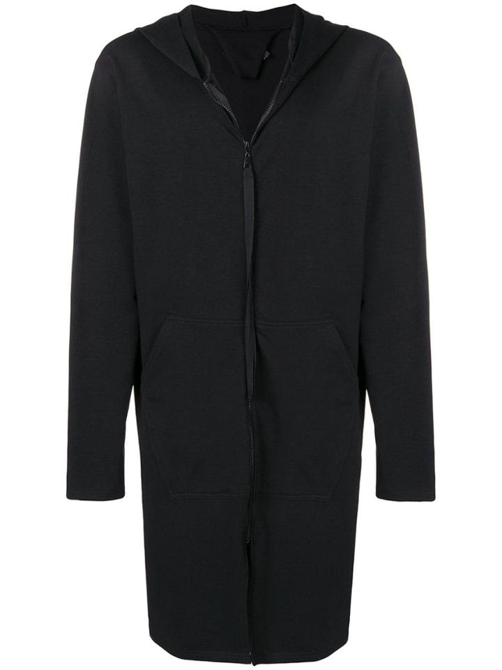 Alchemy Midi Hooded Jacket - Black